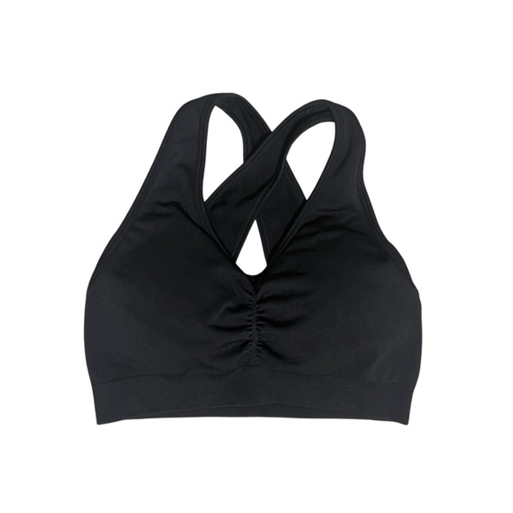 Yeoreo Black Gray Sport Bra Short Athletic Set Size S - Picture 2 of 10